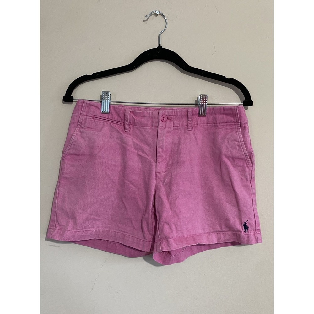 Ralph Lauren Sport Women's Size 4 Pink 100% Cotton Shorts